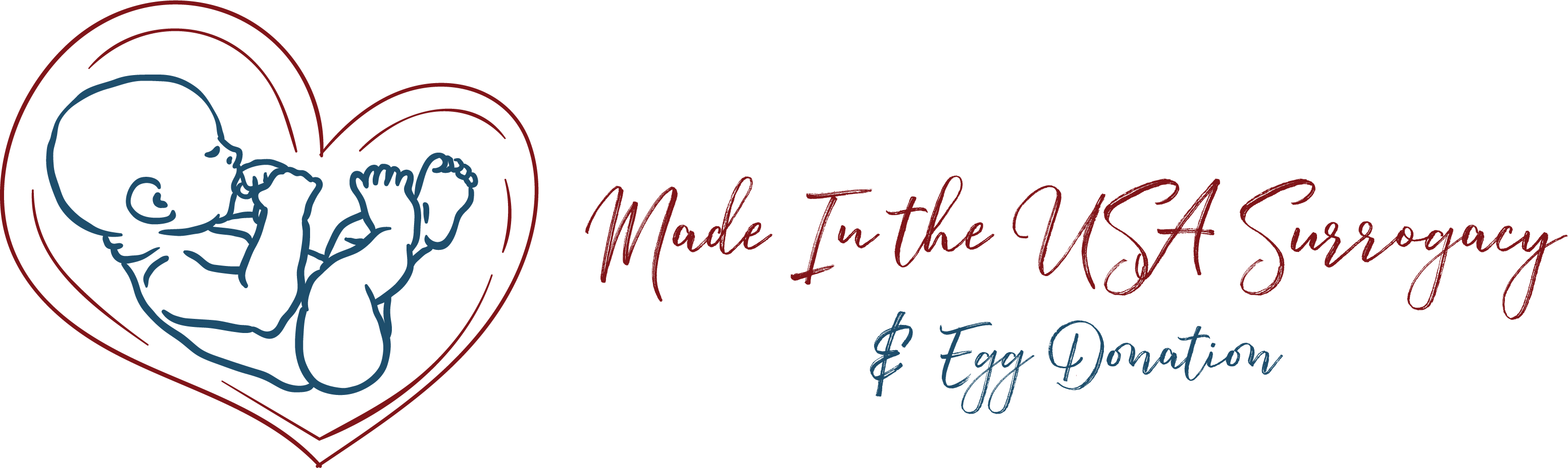 Made In The USA Surrogacy Logo