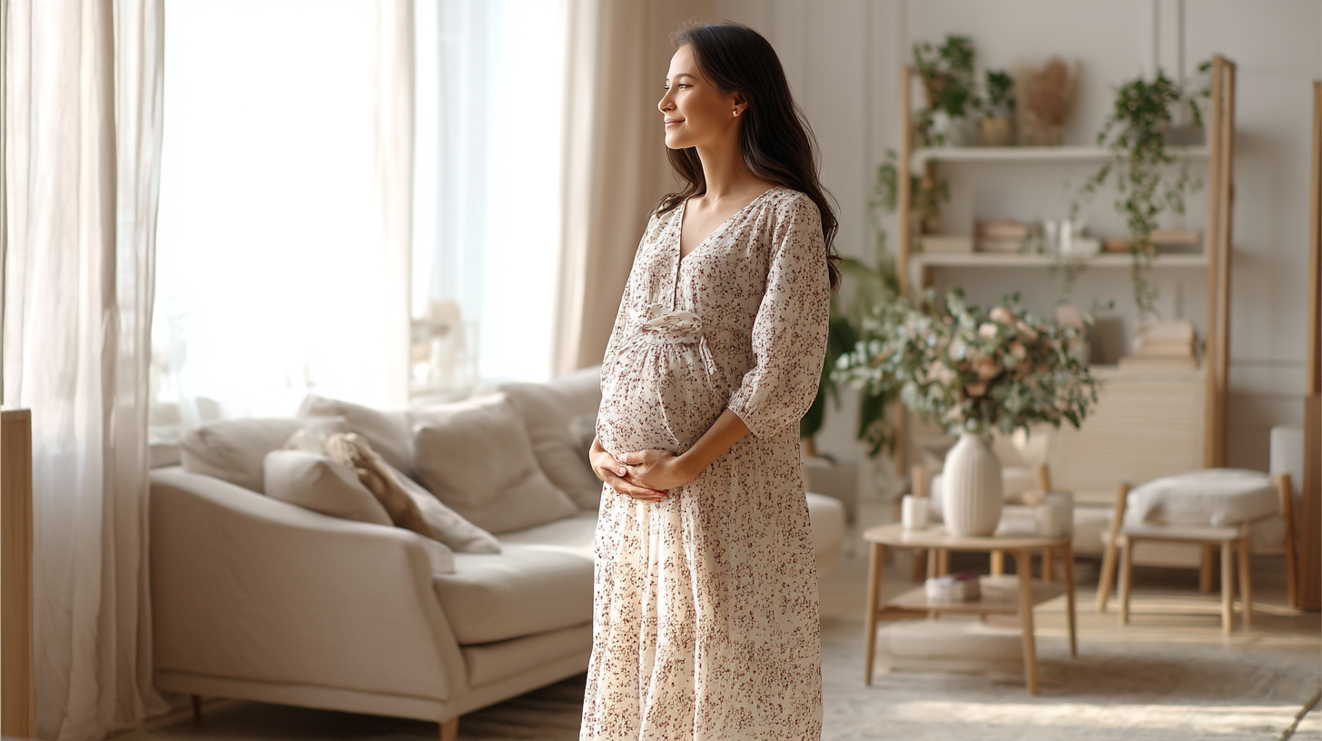 contentcreationteamkova pregnant woman in comfortable dress sta 4c360aa5 090f 400b ad56 39409cf2d32d