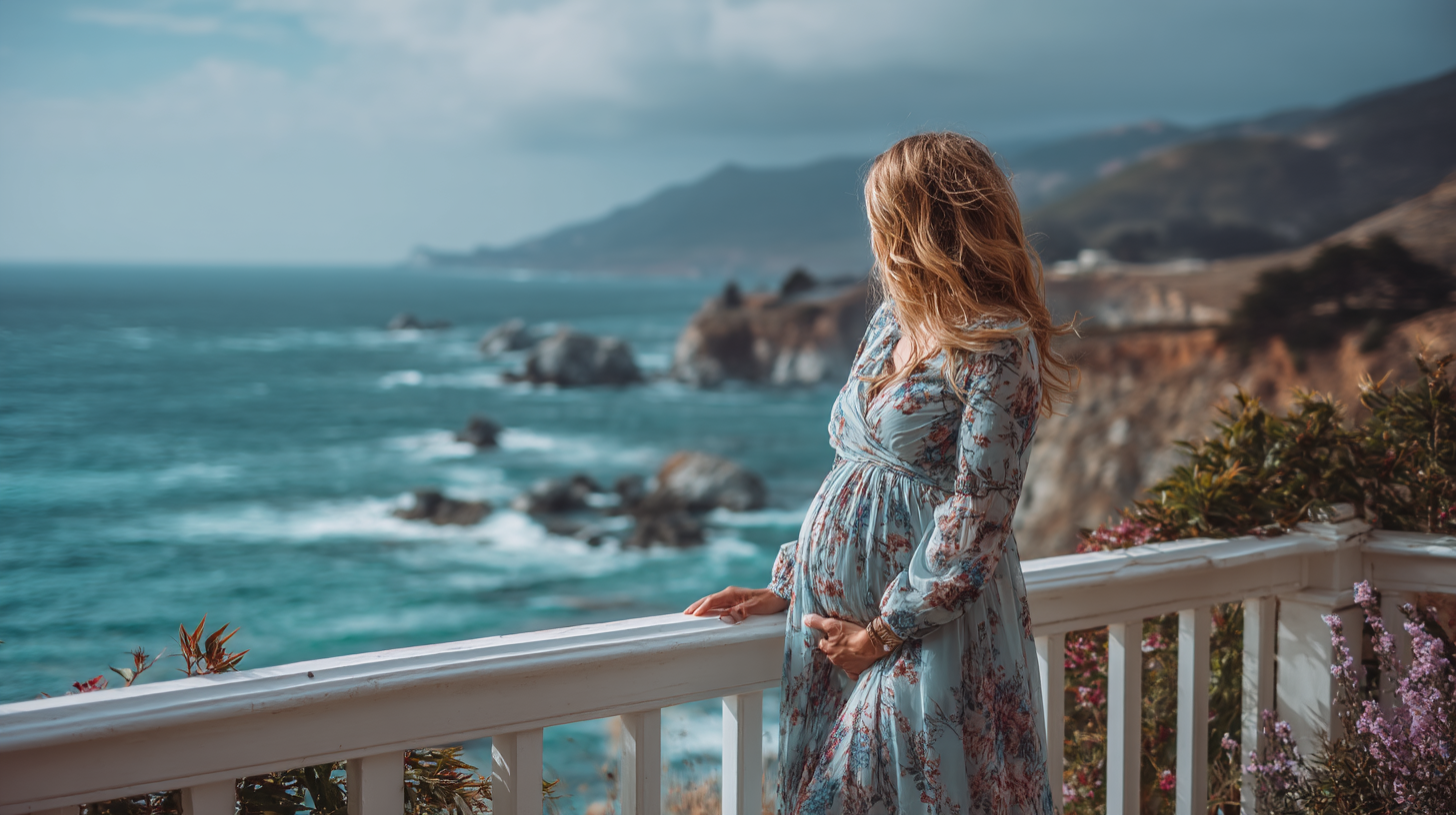 contentcreationteamkova pregnant woman leaning against a white f0366095 2201 46d8 921d b6d04cce1bfa